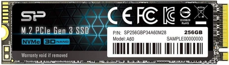 SSD disk Silicon Power P34A60 256 GB M.2 PCIe NVMe