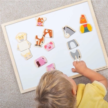 Bigjigs Toys farm animal magnets