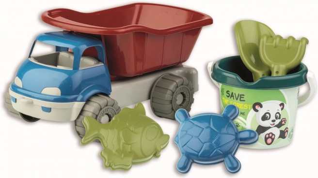 Androni Sand Set Forest with Car from Recycled Plastic