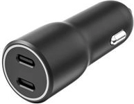 Car Charger 2× USB‑C 45 W PD
