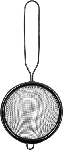 Colino in acciaio inox BLACK 10 cm