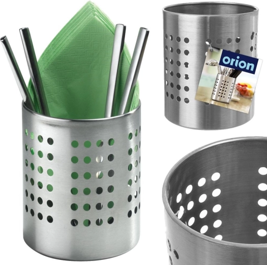 Acciaio inox robusto in finitura argentata