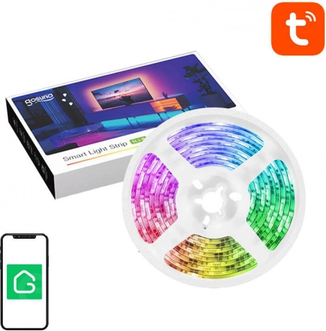 Smart WiFi RGB LED Strip Gosund SL1 2.8 m