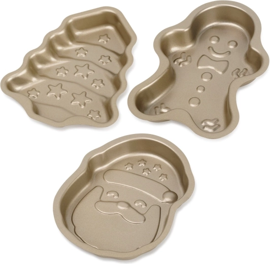 Set of Steel Cookie Cutters, 3 pcs