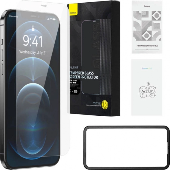 Zaščitno steklo Baseus Schott HD za iPhone 12 Pro Max