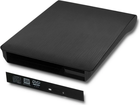 Külső doboz/kapszula optikai meghajtóhoz CD/DVD SATA USB 3.0 12,7mm