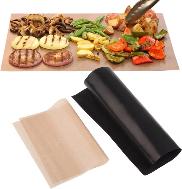 Teflon non-stick grill and oven liners, set of 2