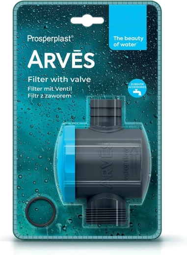 1″ Filter with Valve for Rainwater Barrel