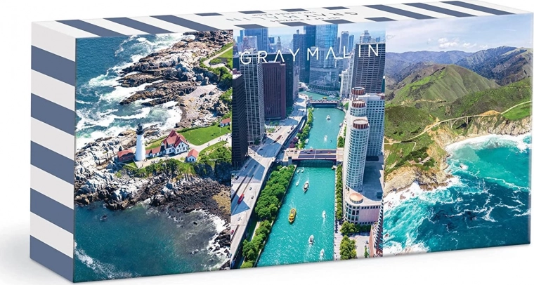 Puzzle Galison Scatti aerei degli USA di Gray Malin 3×120 pezzi