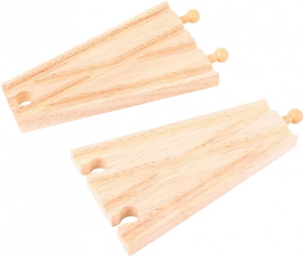 Bigjigs Rail Straight Switch 2 pcs