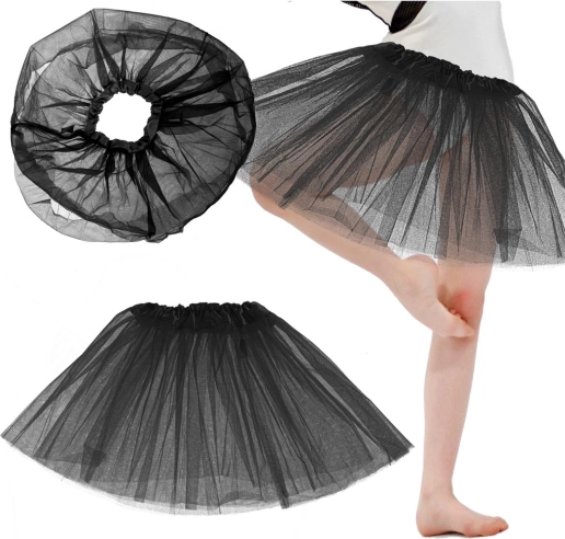 Tulle tutu skirt for kids – Black
