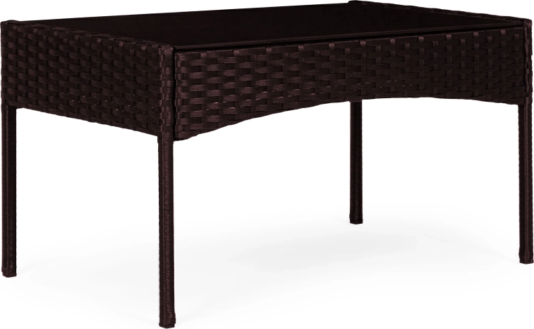 Safe table with tempered glass