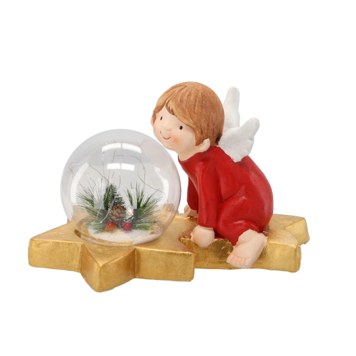 Stable golden star for safe display