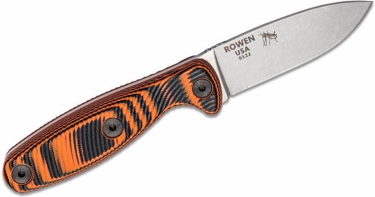 Sikkert greb takket være G10 i sort‑orange