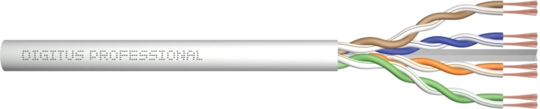 Patch cable category 6A U/UTP 100 m LS0H – gray