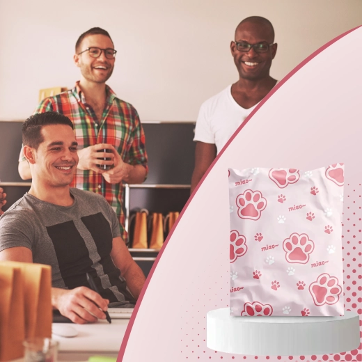 Stylish cat paw motif