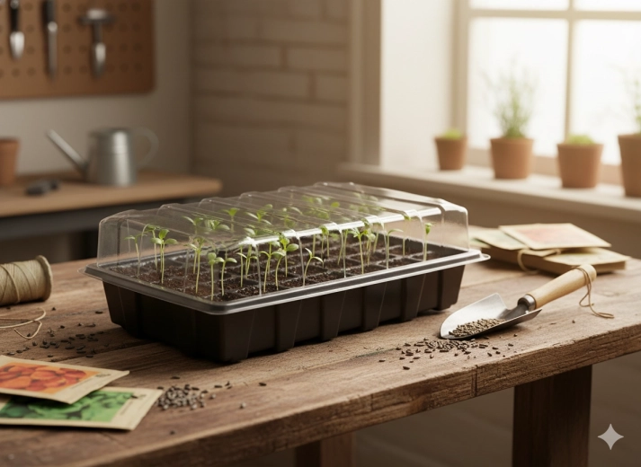 Drainage holes and easy transplanting