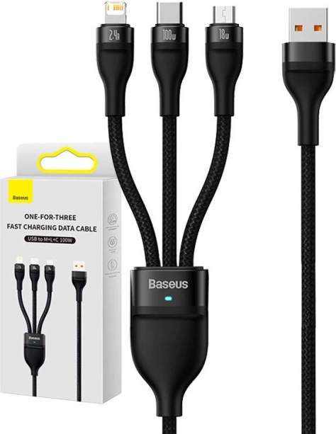 USB kabel Baseus Flash Series 3v1