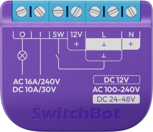 Intelligente SwitchBot-garagedeuropener met Matter-ondersteuning