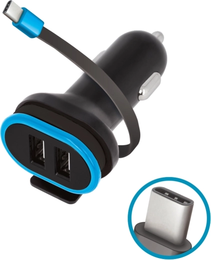 Cavo USB‑C integrato sempre a portata di mano
