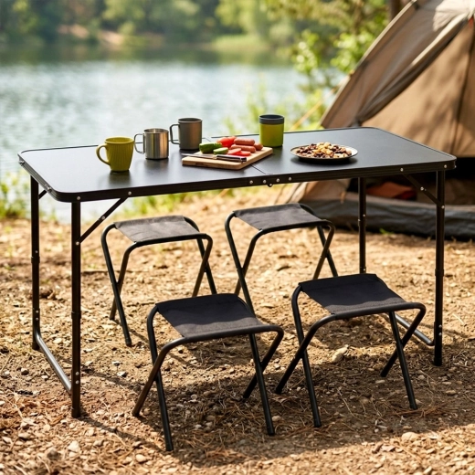 Set da campeggio completo per 4 persone