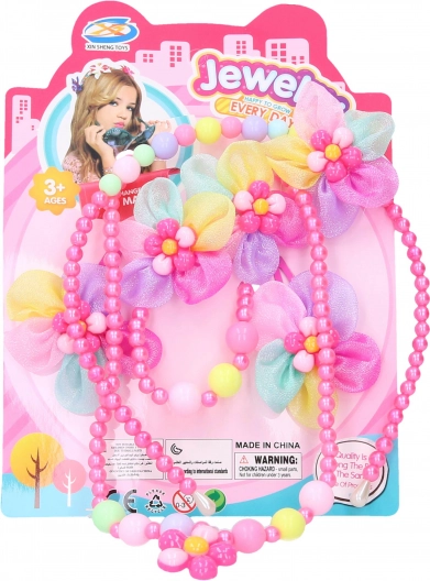 Set di gioielli alla moda con cerchietto per bambini
