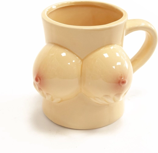 Devil-themed ceramic mug 9 × 11 cm
