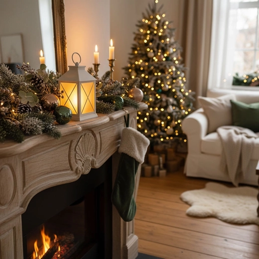 Elegant decoration without cables