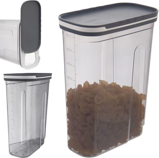 Chiusura ermetica e corpo trasparente