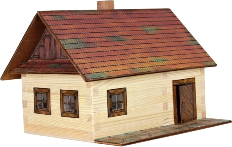 Walachia Holzbausatz zum Kleben – Blockhaus
