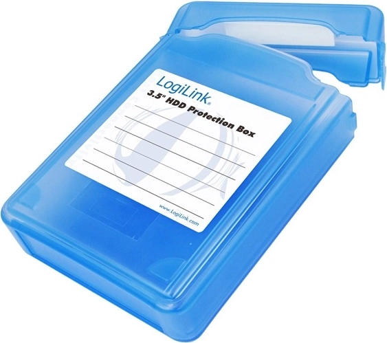 Custodia protettiva per HDD da 3,5" blu