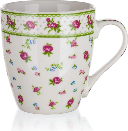 Ceramic mug 240 ml CANDY – mix of designs
