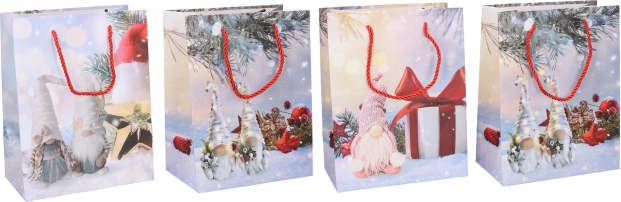 Weihnachts-Geschenktasche 26 × 32 × 10 cm