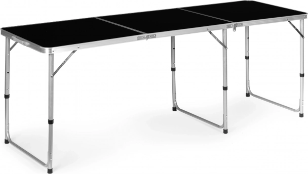 Large 180 × 60 cm surface for comfortable dining