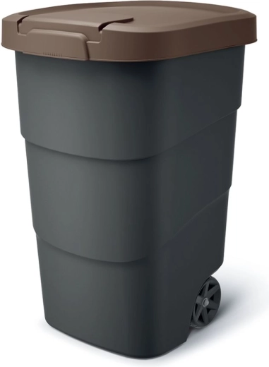 Tuinafvalcontainer met wielen Wheeler 90 l