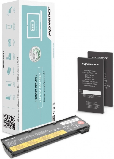 Batteria Movano per Lenovo ThinkPad T440, T450s e X240 4400 mAh (48 Wh)