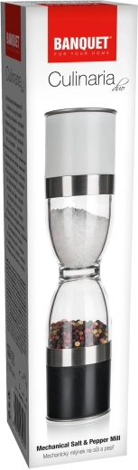 Elegante inox con serbatoi trasparenti