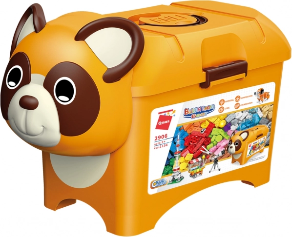 Qman Construction Box Teddy