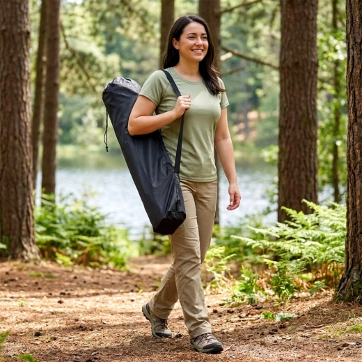 Compacte et facile à transporter