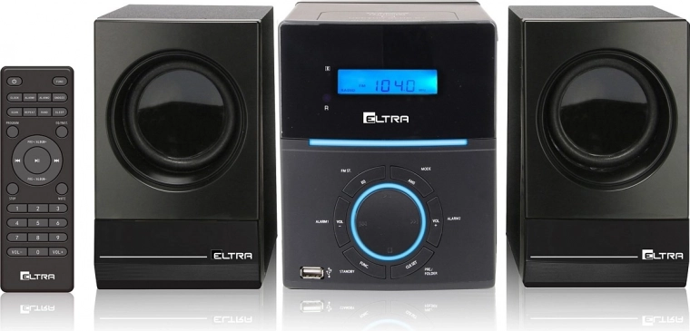 Neptune Blue micro system with Bluetooth, CD and USB