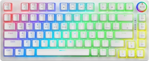 Tastiera meccanica wireless Phenix White Gateron Red Pudding