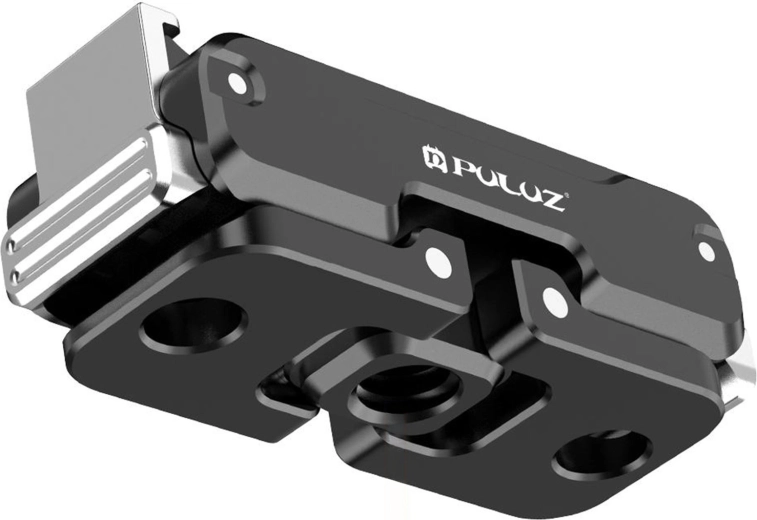Support métallique magnétique à dégagement rapide PULUZ pour DJI OSMO Nano – noir