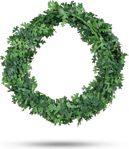 Grøn juleguirlande 2,5 m