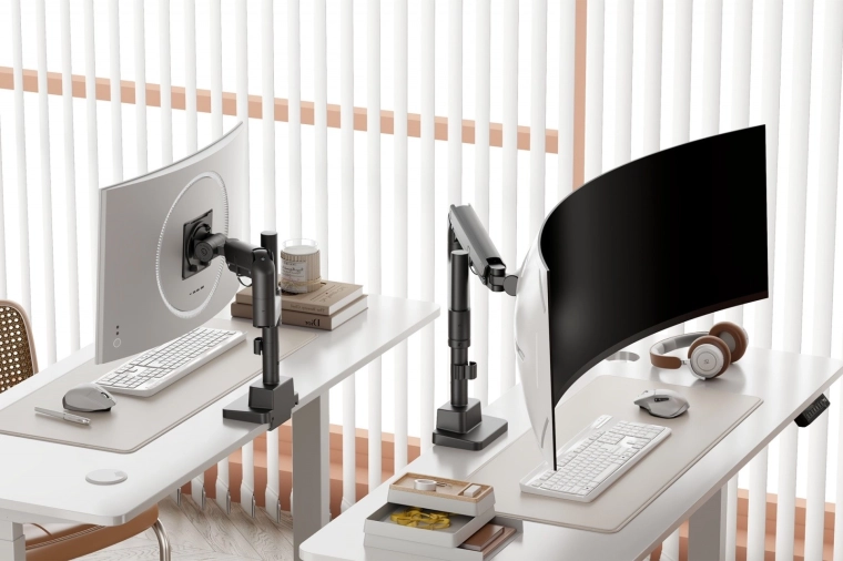 Installation rapide et bureau dégagé