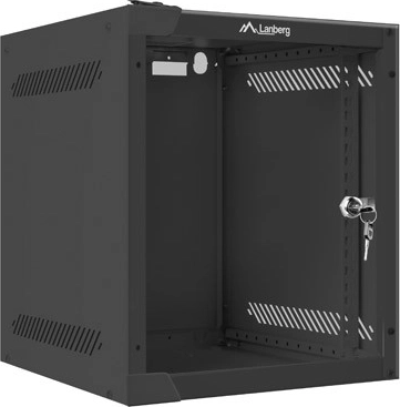 Armadio di rete a parete 10'' 6U 280×310 mm nero LANBERG