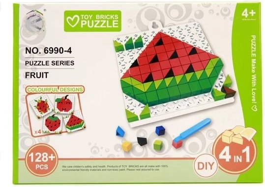 Fruit shape puzzle set 128 pieces - 1 piece