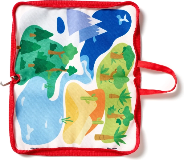 Bag and play mat in one