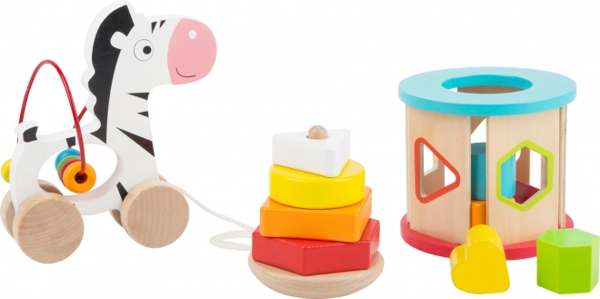 Wooden Motor Skills Toy Set Small Foot