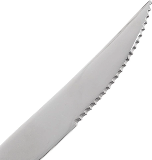 Sharp serrated blade for a precise cut