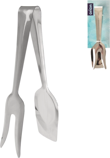 Serveringstang i rustfrit stål 21 cm